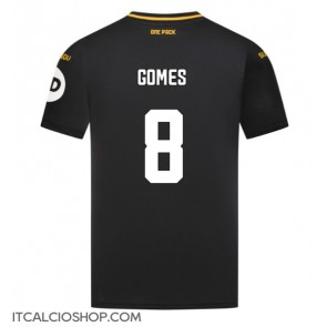 Wolves Joao Gomes #8 Seconda Maglia 2024-25 Manica Corta